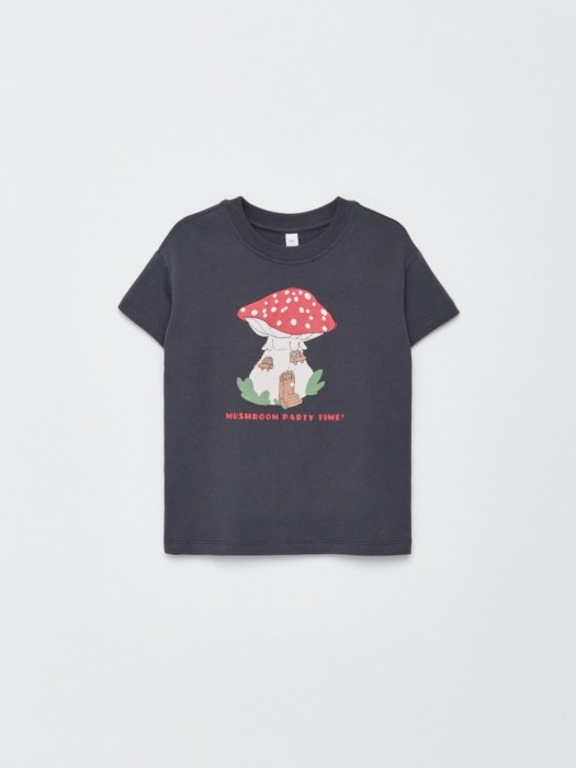 футболка оверсайз с принтом для девочек 4680798743813 фотография