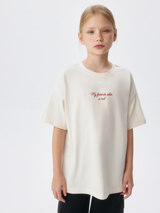 футболка оверсайз с принтом для девочек 4680798686028 фотография