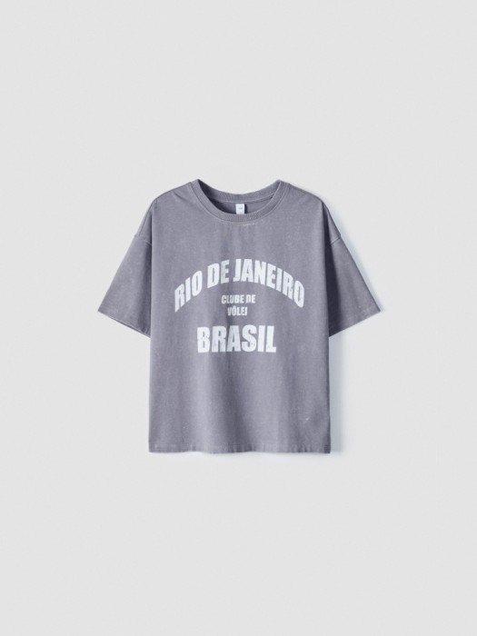 футболка оверсайз с принтом для девочек 4640611070397 фотография