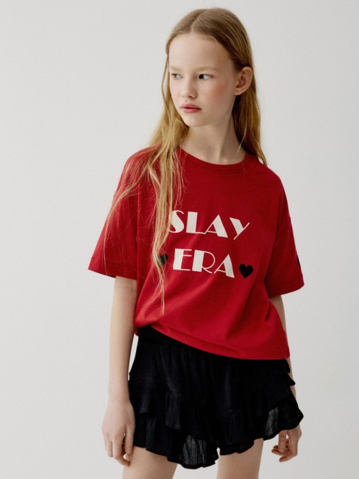 футболка оверсайз с принтом для девочек 4610517745149 фотография