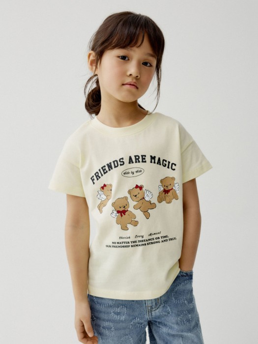 футболка оверсайз с принтом для девочек 4610517714831 фотография