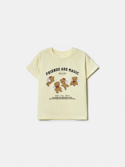 футболка оверсайз с принтом для девочек из россии вид сбоку