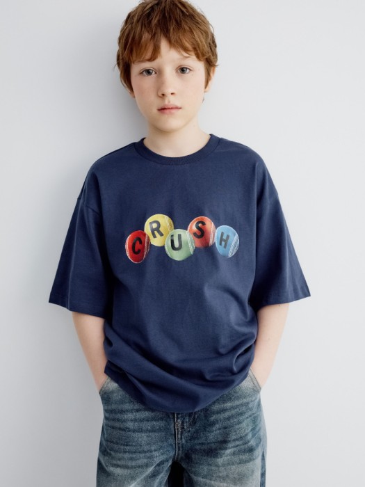 футболка оверсайз с принтом для мальчиков 4610517136169 фотография