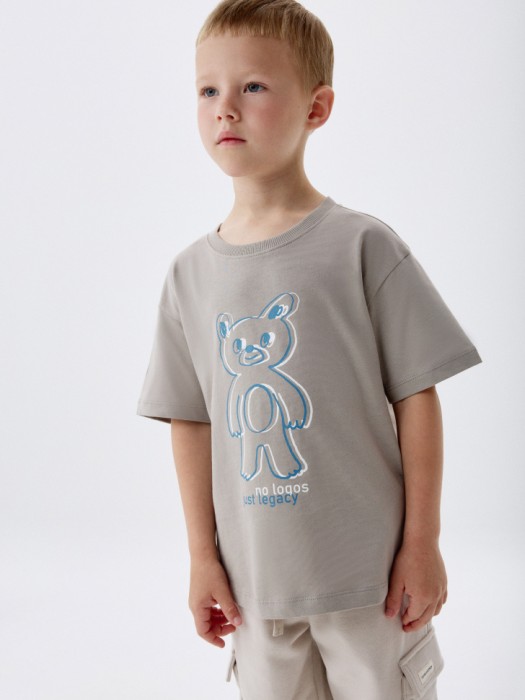 футболка оверсайз с принтом для мальчиков 4680798346113 фотография