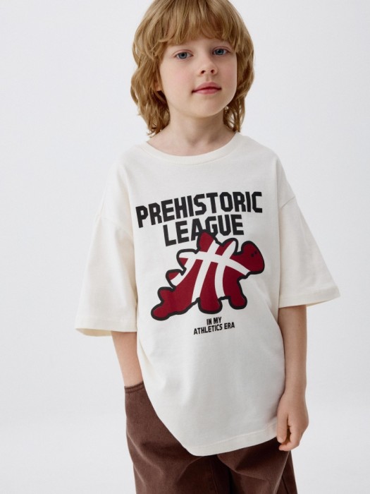 футболка оверсайз с принтом для мальчиков 4680798427799 фотография