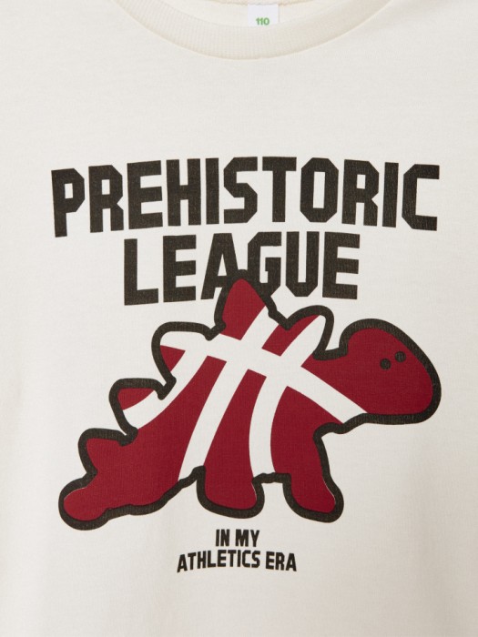 футболка оверсайз с принтом для мальчиков из россии вид сбоку