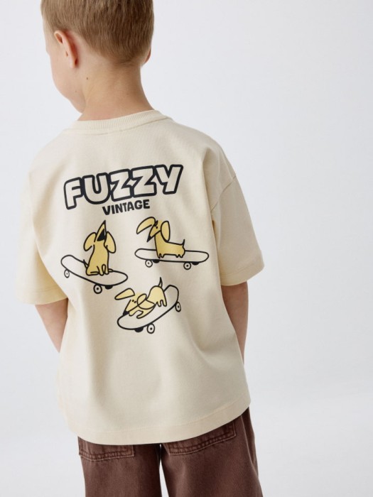 футболка оверсайз с принтом для мальчиков 4680798324272 фотография