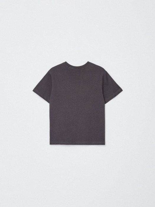 футболка оверсайз с принтом для мальчиков по цене 499 руб вид справа