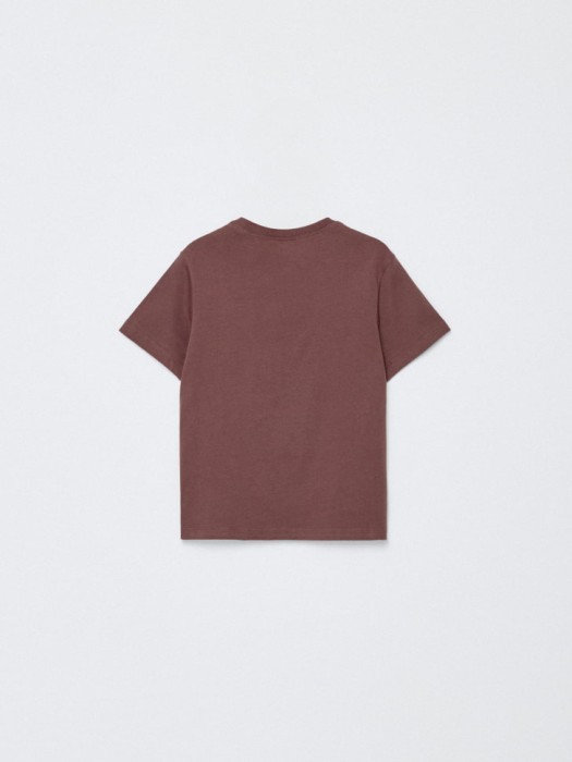 футболка оверсайз с принтом для мальчиков по цене 499 руб вид справа