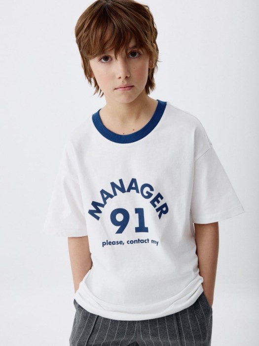 футболка оверсайз с принтом для мальчиков 4680798491004 фотография