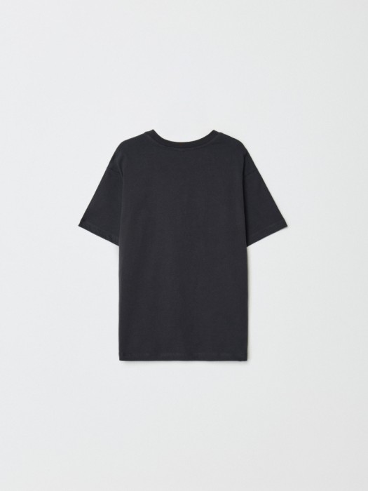 футболка оверсайз с принтом для мальчиков из россии вид сбоку