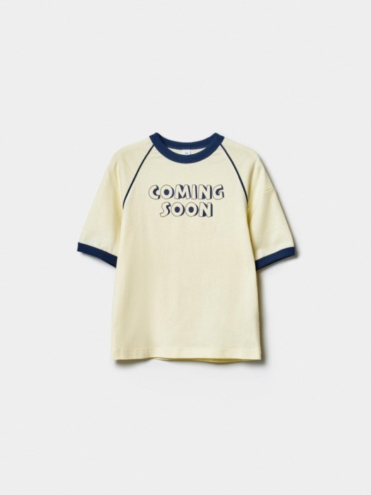 футболка оверсайз с принтом для мальчиков по цене 799 руб вид справа