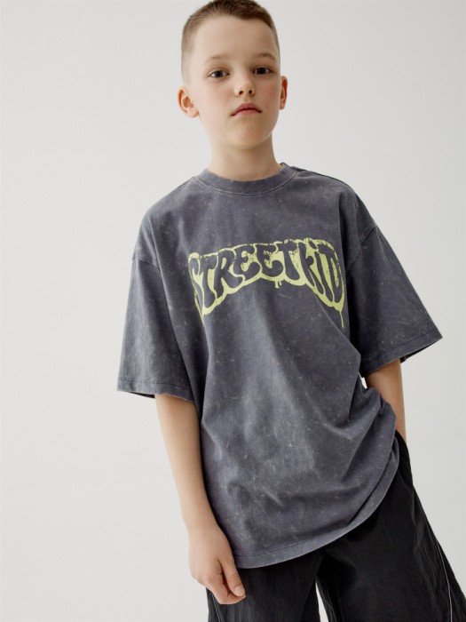 футболка оверсайз с принтом для мальчиков 4610517712950 фотография