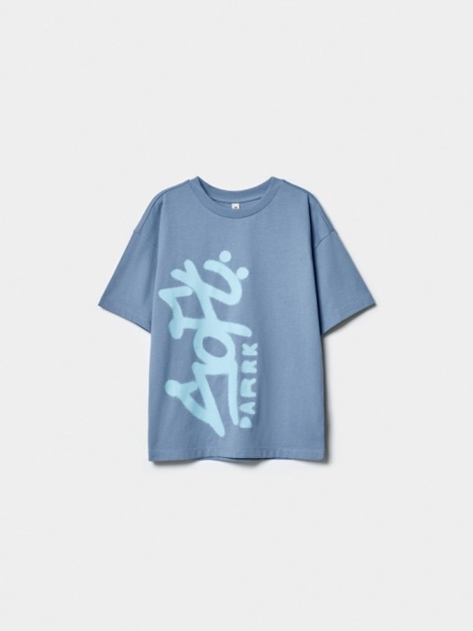 футболка оверсайз с принтом для мальчиков из россии вид сбоку