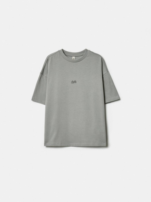 футболка оверсайз с принтом для мальчиков из россии вид сбоку