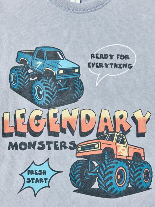 футболка оверсайз с принтом для мальчиков из россии вид сбоку