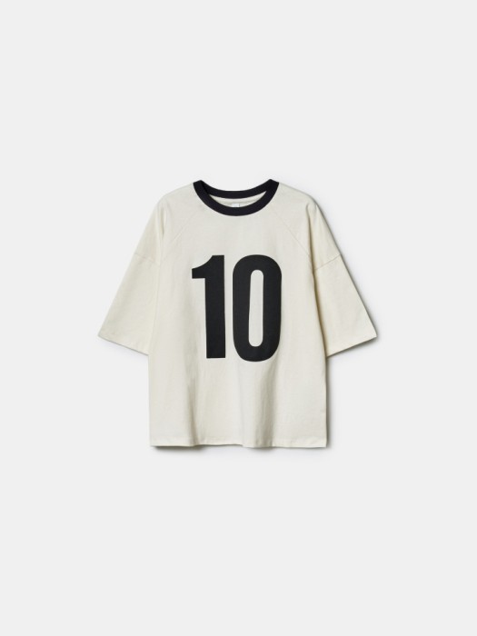 футболка оверсайз с принтом для мальчиков по цене 999 руб вид справа