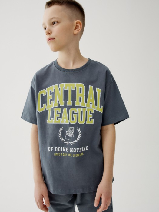 футболка оверсайз с принтом для мальчиков 4610517744098 фотография