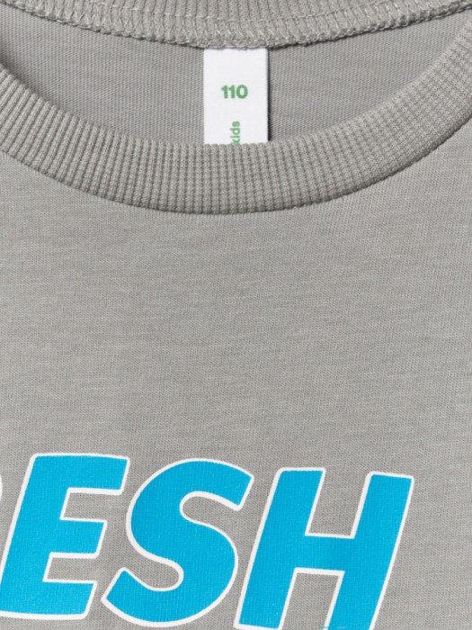 футболка оверсайз с принтом для мальчиков из россии вид сбоку