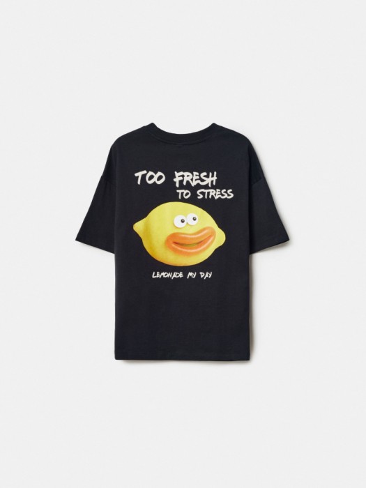 футболка оверсайз с принтом для мальчиков из россии вид сбоку