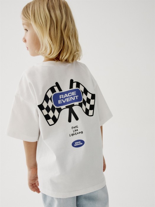 футболка оверсайз с принтом для мальчиков 4610517595966 фотография