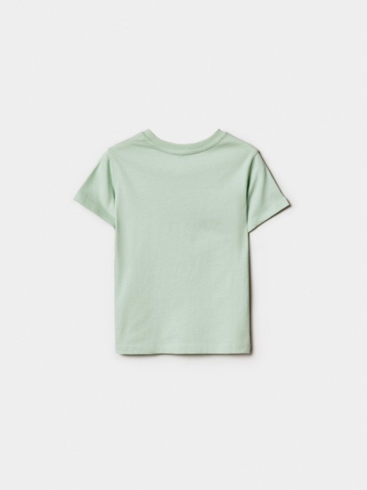 футболка оверсайз с принтом для мальчиков от бренда sela вид слева