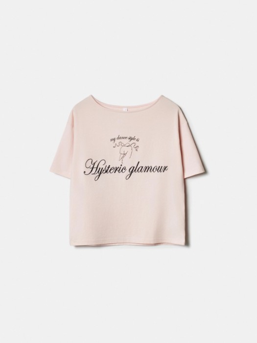 футболка оверсайз с принтом и вышивкой из линейки  young из хлопка спереди