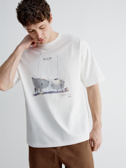 футболка оверсайз с принтом из коллекции art people с алексеем ланцевым 4610517645913 фотография