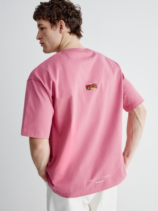 футболка оверсайз с принтом из коллекции art people с алексеем ланцевым по цене 2599 руб вид справа