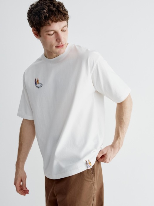 футболка оверсайз с принтом из коллекции art people с алексеем ланцевым по цене 2599 руб вид справа