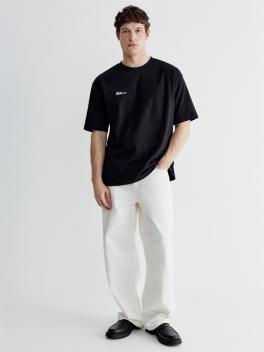 футболка оверсайз с принтом от бренда sela вид слева