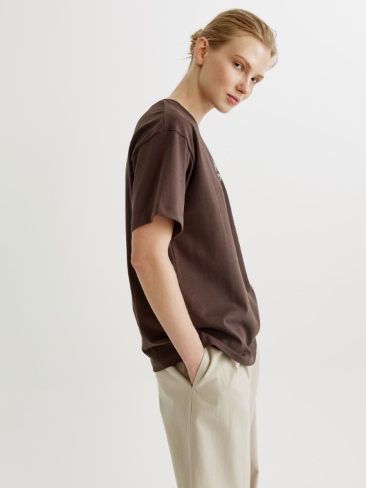 футболка оверсайз с принтом по цене 1799 руб вид справа