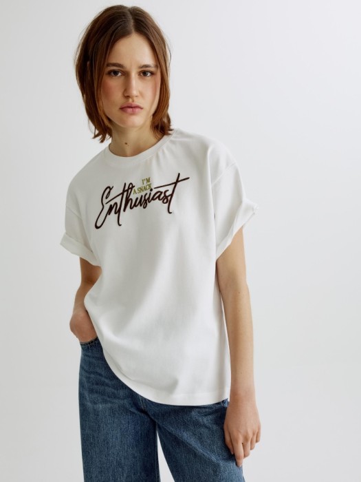 футболка оверсайз с принтом 4610517696762 фотография