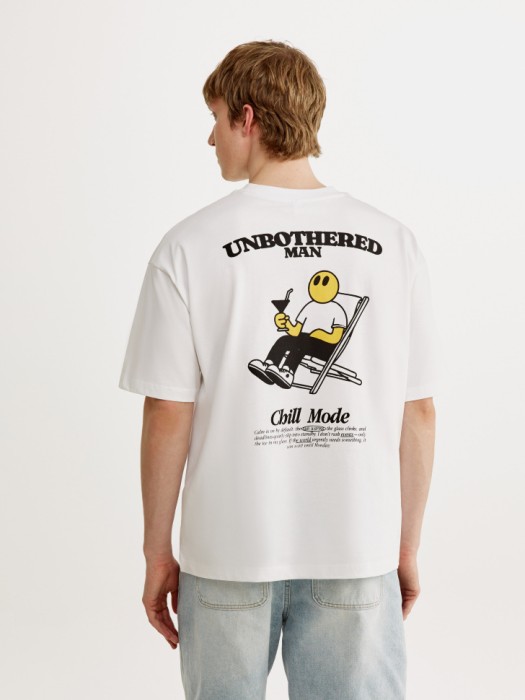 футболка оверсайз с принтом 4640611074357 фотография