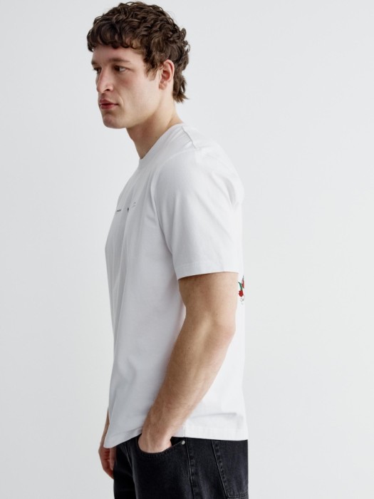 футболка оверсайз с принтом по цене 1599 руб вид справа