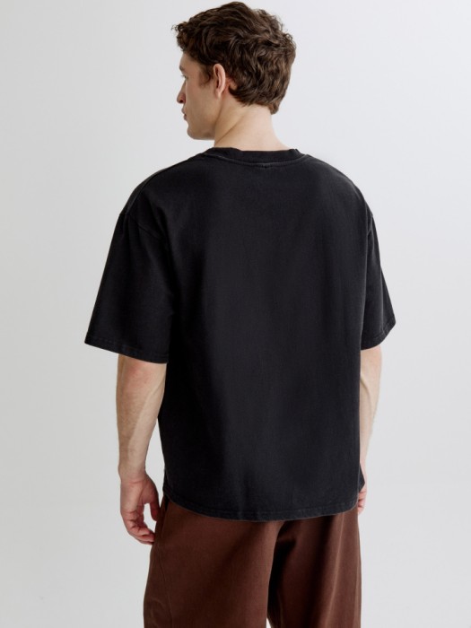 футболка оверсайз с принтом по цене 1599 руб вид справа