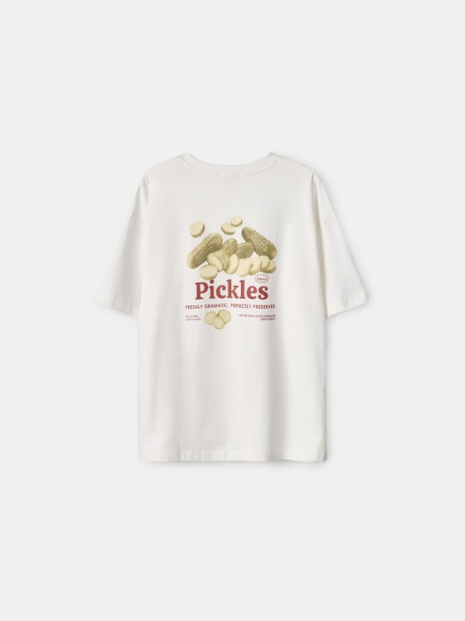 футболка оверсайз с принтом от бренда sela вид слева