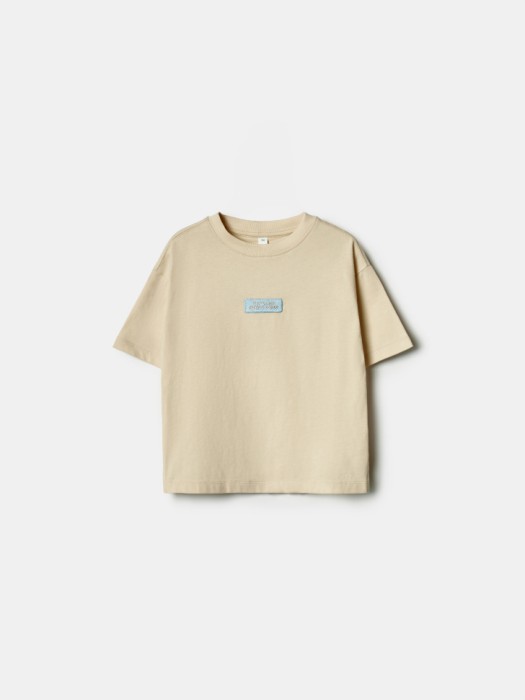 футболка оверсайз с вышивкой для мальчиков по цене 799 руб вид справа