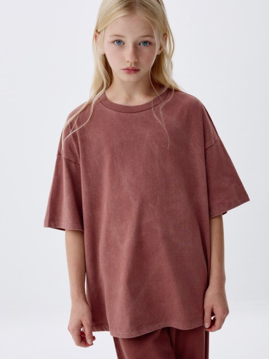 футболка оверсайз со стиркой детская 4680798436982 фотография