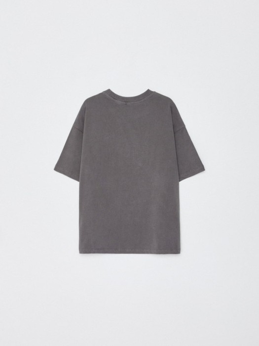 футболка оверсайз со стиркой детская из россии вид сбоку