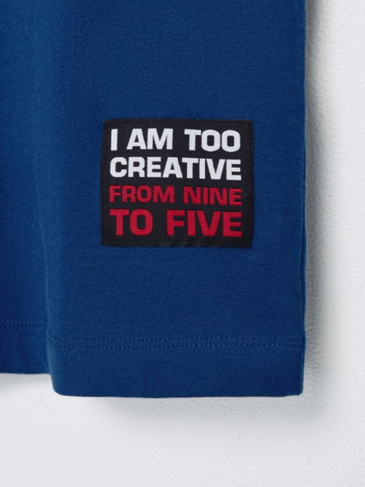 футболка оверсайз в спортивном стиле для девочек по цене 799 руб вид справа