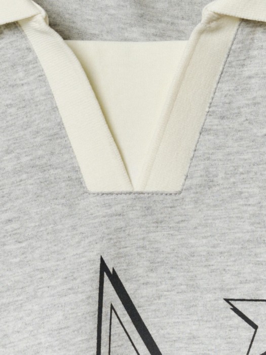 футболка оверсайз в спортивном стиле для девочек из хлопка спереди