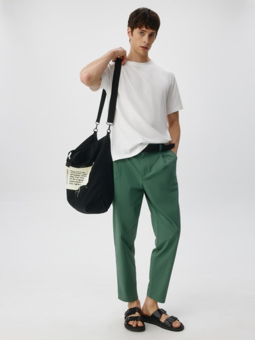 футболка peter regular fit базовая от бренда sela вид слева