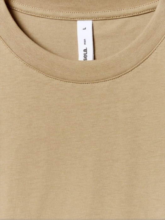 футболка питер прямого кроя из хлопка спереди