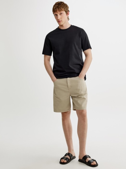 футболка питер прямого кроя от бренда sela вид слева