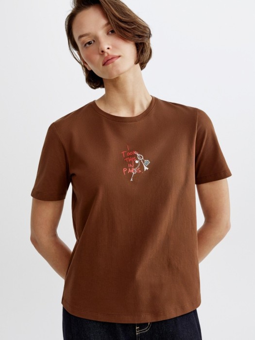 футболка прямого кроя с принтом 4640611346478 фотография