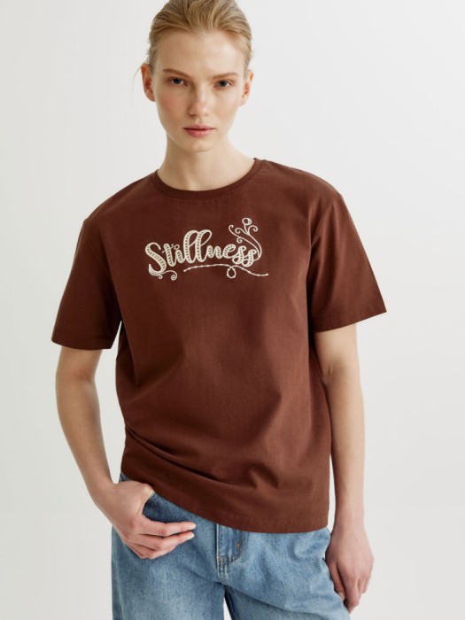 футболка с ажурной вышивкой 4610517835079 фотография