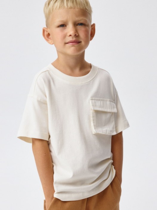 футболка с карманом для мальчиков 4680798112718 фотография