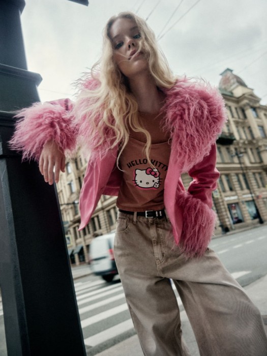 футболка с майкой на бретелях из линейки  young 4680798498966 фотография