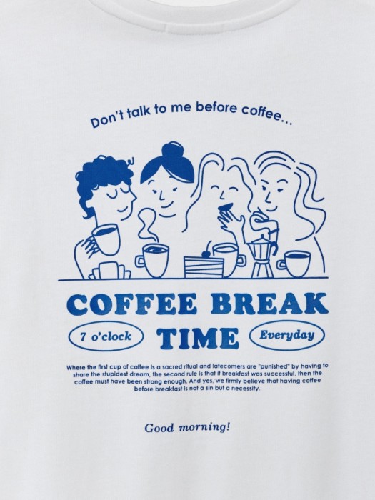 футболка с объемным принтом универсального стиля с лицевой стороны